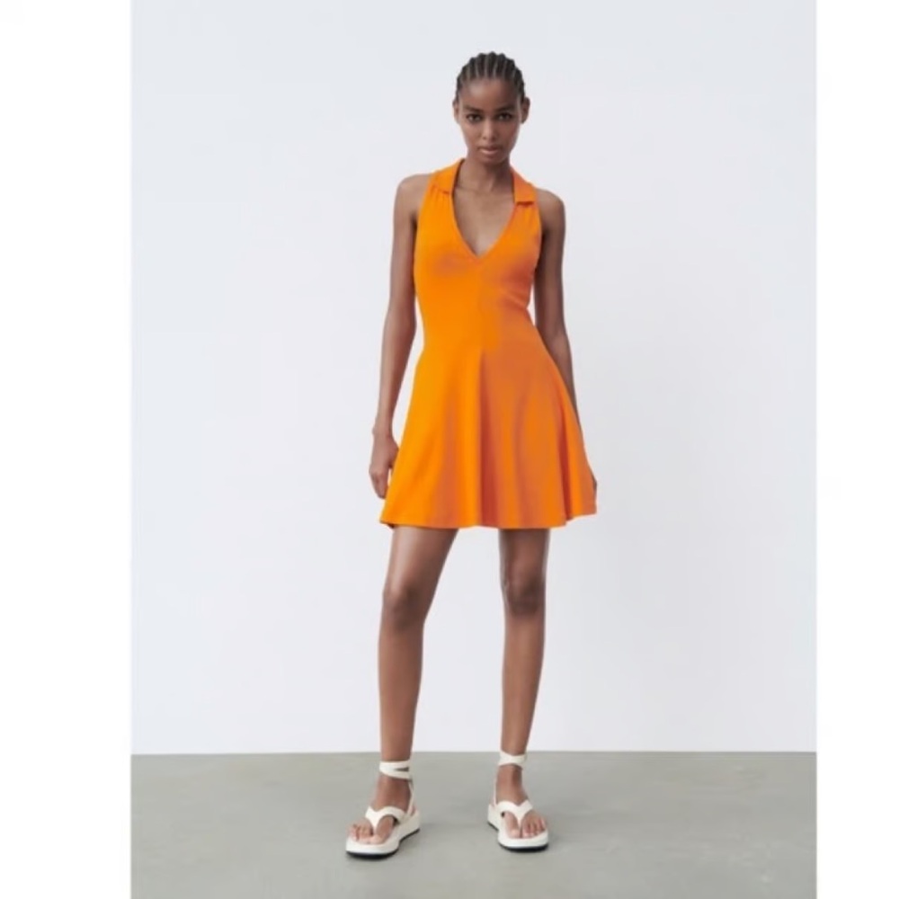 Zara Collared Mini Dress